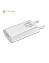 Techly Sieciowa ładowarka USB Slim 230V -> 5V/1A biała - nr 4