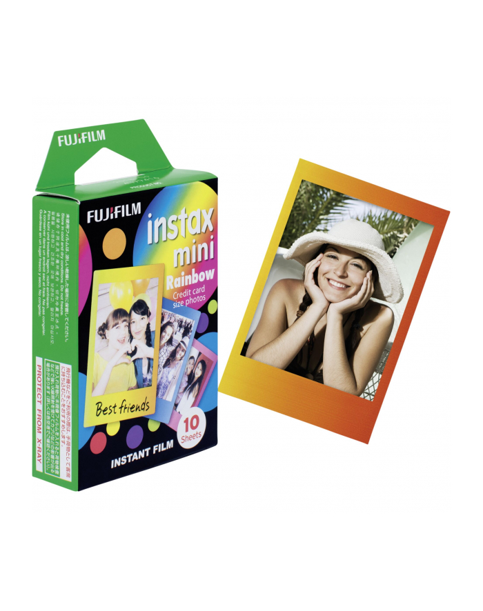 Fujifilm Wkłady ColorFilm Instax Mini RAINBOW 10/PK główny