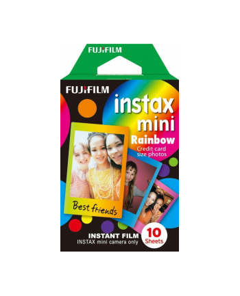 Fujifilm Wkłady ColorFilm Instax Mini RAINBOW 10/PK
