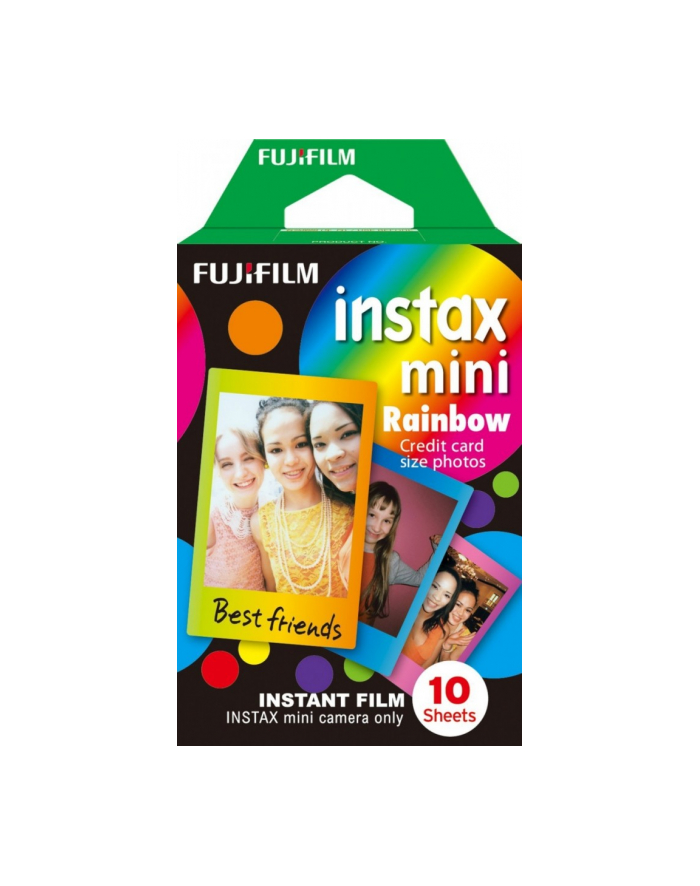Fujifilm Wkłady ColorFilm Instax Mini RAINBOW 10/PK główny