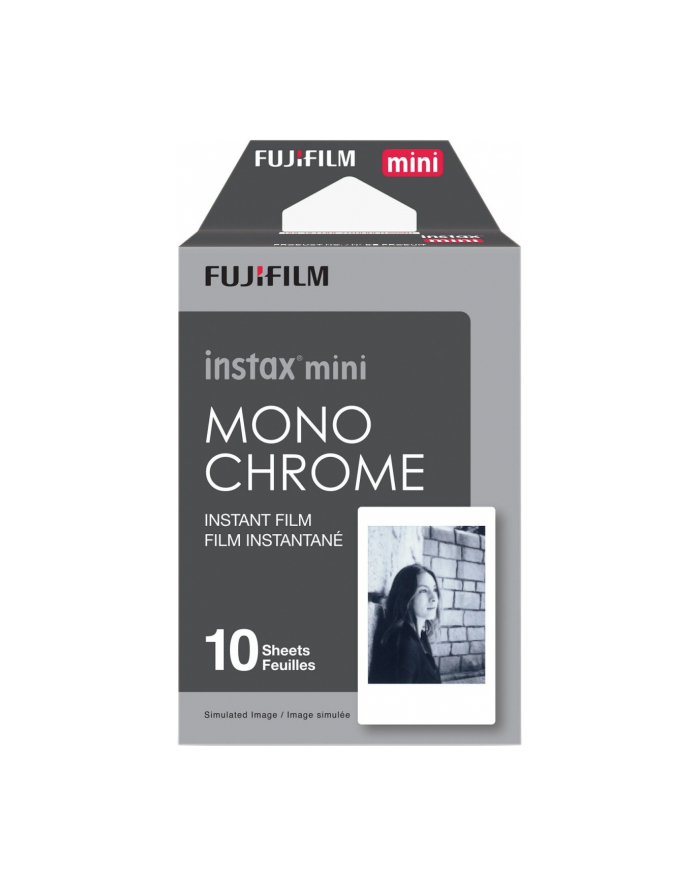 Fujifilm Wkłady ColorFilm Instax Mini MONOCHROME 10/PK główny