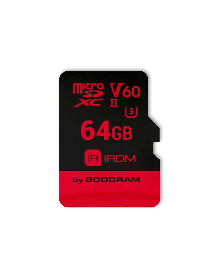 GOODRAM microSDXC 64GB V60 UHS-II U3 280/110 MB/s Iridium główny