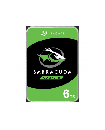 Dysk Seagate BarraCuda, 3.5'', 6TB, SATA/600, 256MB cache