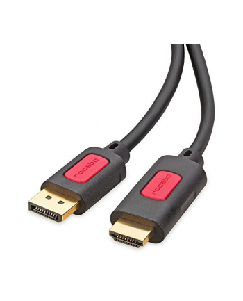Sharkoon DisplayPort 1.2 to HDMI 4K - Active - 1m - white