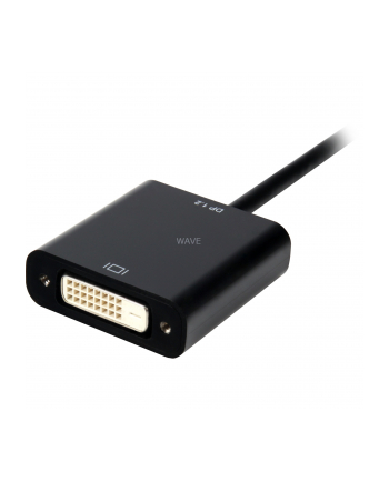 Sharkoon DisplayPort 1.2 to DVI24+1 Adapter - 0.15m - black nr 1