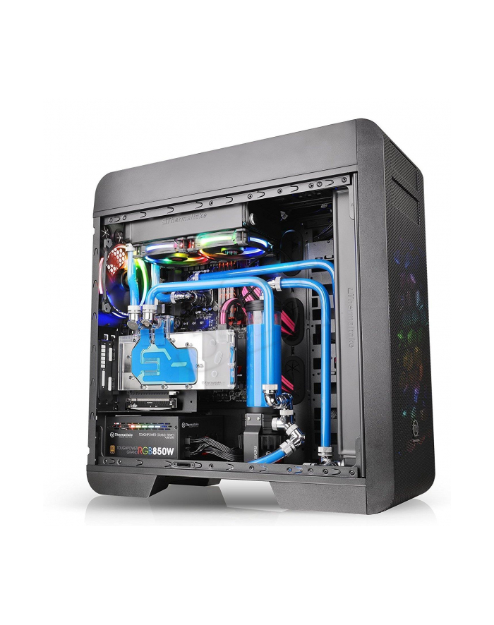 Thermaltake Core V71 Tempered Glass Edition - black - window główny