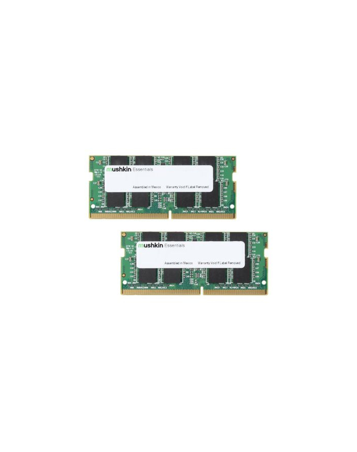 Mushkin DDR4 SO-DIMM 8 GB 2400-CL17 - Dual-Kit - Essentials główny