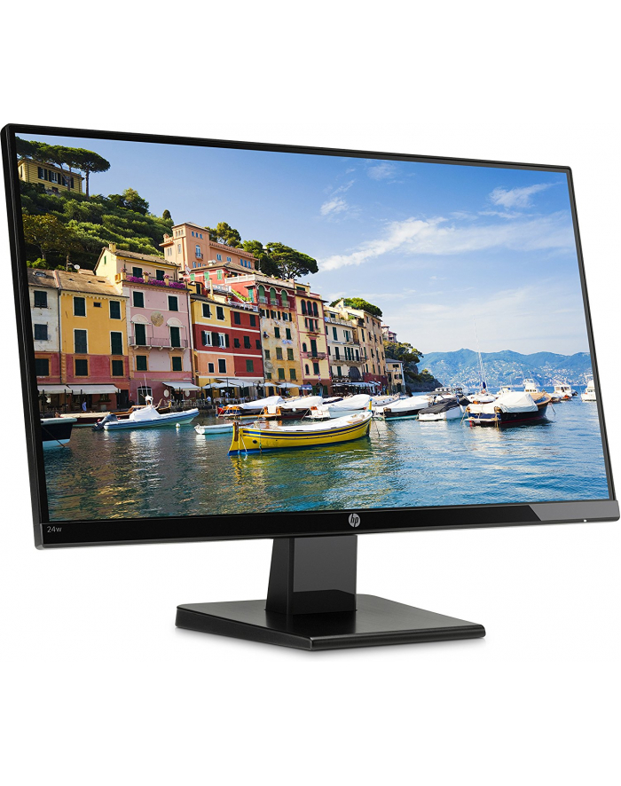 HP LCD IPS Monitor 24w LED backlight AG; 23,8'' FULLHD, 5M:1, 250cd, 5ms,HDMI/VGA,black główny