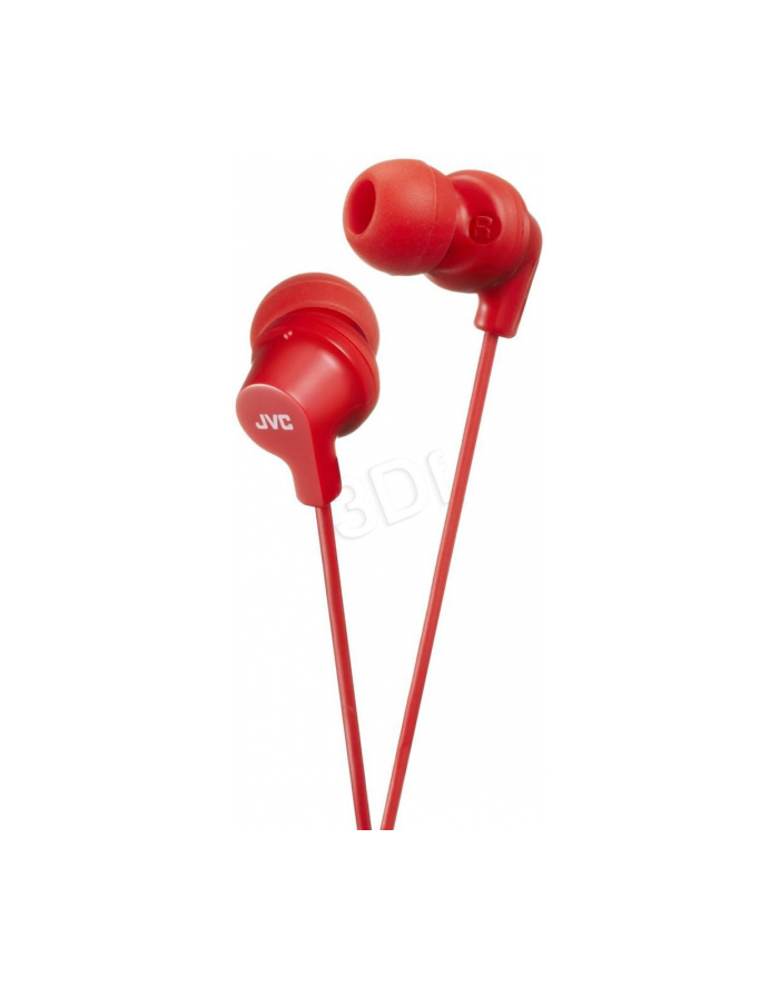 Słuchawki JVC HA-FX10-R-E douszne czerwone główny