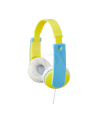 Słuchawki dla dzieci JVC HA-KD7-Y-E  żółto-nieb. - nr 1