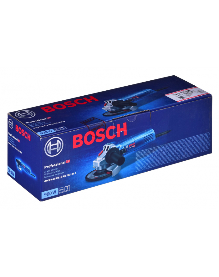 SZLIFIERKA KĄTOWA 125mm GWS 9-125 S BOSCH główny
