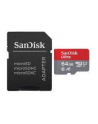 SANDISK ULTRA microSDXC 64 GB 100MB/s A1 Cl.10 UHS-I + ADAPTER - nr 1