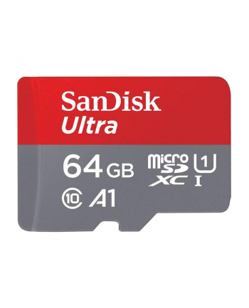 SANDISK ULTRA microSDXC 64 GB 100MB/s A1 Cl.10 UHS-I + ADAPTER