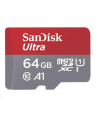 SANDISK ULTRA microSDXC 64 GB 100MB/s A1 Cl.10 UHS-I + ADAPTER - nr 7