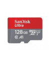 SANDISK ULTRA microSDXC 128 GB 100MB/s A1 Cl.10 UHS-I + ADAPTER - nr 1