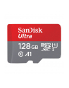 SANDISK ULTRA ANDROID microSDXC 128 GB 100MB/s A1 Cl.10 UHS-I + ADAPTER - nr 48