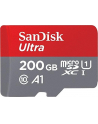 SANDISK ULTRA ANDROID microSDXC 200 GB 100MB/s A1 Cl.10 UHS-I + ADAPTER - nr 18
