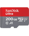 SANDISK ULTRA ANDROID microSDXC 200 GB 100MB/s A1 Cl.10 UHS-I + ADAPTER - nr 20