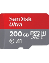 SANDISK ULTRA ANDROID microSDXC 200 GB 100MB/s A1 Cl.10 UHS-I + ADAPTER - nr 30