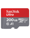 SANDISK ULTRA ANDROID microSDXC 200 GB 100MB/s A1 Cl.10 UHS-I + ADAPTER - nr 40