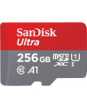 SANDISK ULTRA ANDROID microSDXC 256GB + SD Adapter + Memory Zone App 100MB/s A1 - nr 14