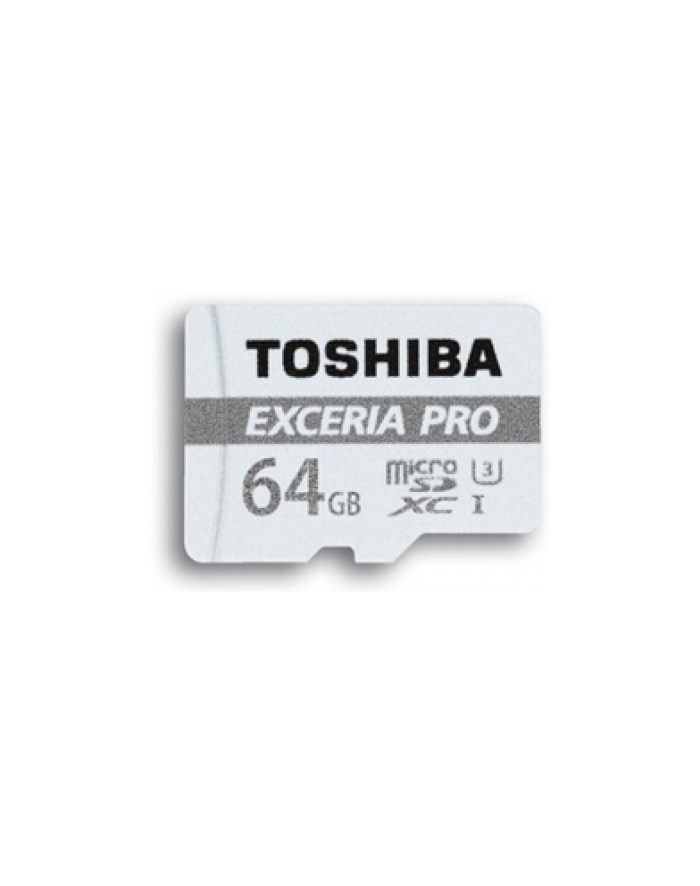 Toshiba Karta Pamięci Exceria Pro M401 Micro SDXC 64GB UHS-I U3 + Adapter główny