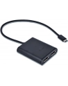 i-tec USB-C dual Display Port Video Adapter 2x DP 4K kompatybilny z Thunderbolt3 - nr 56