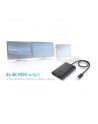 i-tec USB-C dual HDMI Video Adapter 2x HDMI 4K kompatybilny z Thunderbolt 3 - nr 44