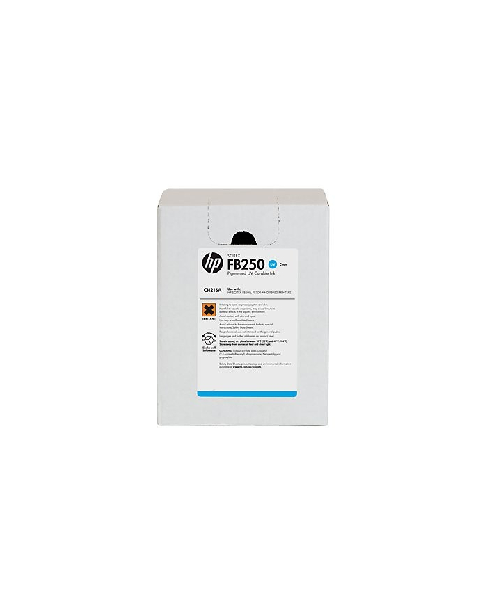 Tusz HP FB250 Błękitny Scitex CH216A główny