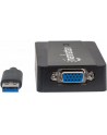 Manhattan Konwerter adapter graficzny SuperSpeed USB 3.0 na SVGA M/F czarny - nr 14