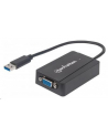 Manhattan Konwerter adapter graficzny SuperSpeed USB 3.0 na SVGA M/F czarny - nr 5