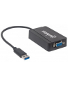 Manhattan Konwerter adapter graficzny SuperSpeed USB 3.0 na SVGA M/F czarny - nr 6