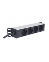 Intellinet Network Solutions Intellinet Listwa zasilająca rack 10'' 1U 250V/15A 4x Schuko kabel 1,8m - nr 11
