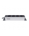 Intellinet Network Solutions Intellinet Listwa zasilająca rack 10'' 1U 250V/15A 4x Schuko kabel 1,8m - nr 13