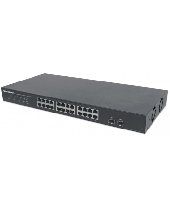 Intellinet Network Solutions Intellinet Gigabit Ethernet switch 24x 10/100/1000 Mbps 2x SFP rackowy 19''