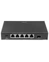 Intellinet Network Solutions Intellinet Gigabit switch 5x 10/100/1000 Mbps RJ45 PoE/PoE+ 80W 1x SFP combo - nr 13