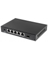 Intellinet Network Solutions Intellinet Gigabit switch 5x 10/100/1000 Mbps RJ45 PoE/PoE+ 80W 1x SFP combo - nr 16