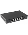 Intellinet Network Solutions Intellinet Gigabit switch 5x 10/100/1000 Mbps RJ45 PoE/PoE+ 80W 1x SFP combo - nr 17