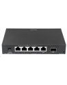 Intellinet Network Solutions Intellinet Gigabit switch 5x 10/100/1000 Mbps RJ45 PoE/PoE+ 80W 1x SFP combo - nr 6