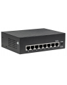 Intellinet Network Solutions Intellinet Gigabit switch 8x 10/100/1000 Mbps RJ45 PoE/PoE+ 802.3at/af 60W VLAN - nr 19