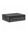 Intellinet Network Solutions Intellinet Gigabit switch 8x 10/100/1000 Mbps RJ45 PoE/PoE+ 802.3at/af 60W VLAN - nr 24