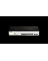 D-Link 10-Port Gigabit PoE+ Smart Switch inc. 2 SFP Ports POE budget 130W - nr 1