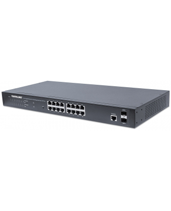 Intellinet Network Solutions Intellinet Gigabit Switch 16x 10/100/1000 Mbps RJ45 PoE/PoE+ 220W 2x SFP managed