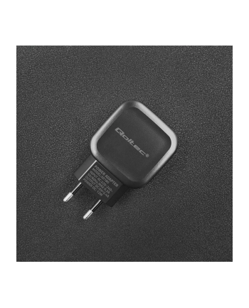 Qoltec Ładowarka sieciowa do Smartfona/ Tabletu | 17W | 5V | 3.4A | 2xUSB