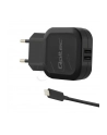 Qoltec Ładowarka sieciowa do Smartfona/Tabletu| 17W | 5V | 3.4A | 2xUSB+USB typC - nr 6