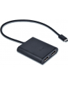 i-tec USB-C dual Display Port Video Adapter 2x DP 4K kompatybilny z Thunderbolt3 - nr 24