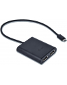 i-tec USB-C dual Display Port Video Adapter 2x DP 4K kompatybilny z Thunderbolt3 - nr 38