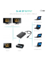 i-tec USB-C dual Display Port Video Adapter 2x DP 4K kompatybilny z Thunderbolt3 - nr 39