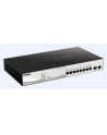 D-Link 10-Port Gigabit PoE+ Smart Switch inc. 2 SFP Ports POE budget 130W - nr 18
