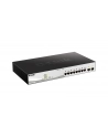 D-Link 10-Port Gigabit PoE+ Smart Switch inc. 2 SFP Ports POE budget 130W - nr 24